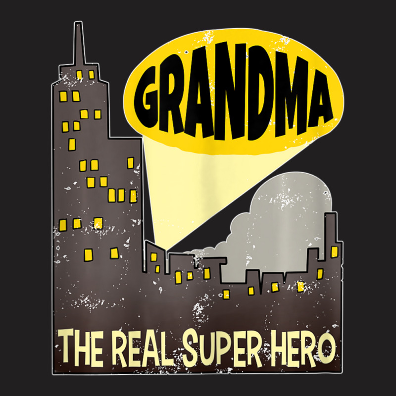 Trending Womens Super Grandma Grandma The Real Superhero Gifts T-shirt | Artistshot