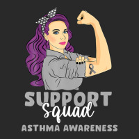 Support Squad Grey Warrior Asthma Awareness Women Printed Hat | Artistshot