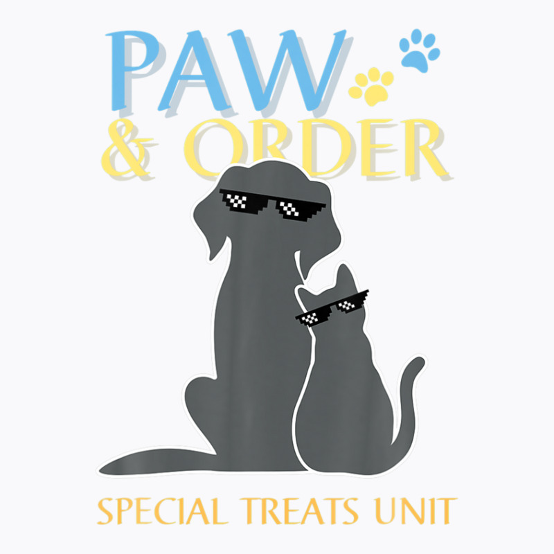 Paw And Order Special Feline Unit Pets Training Dog And Cat T-shirt | Artistshot