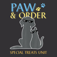 Paw And Order Special Feline Unit Pets Training Dog And Cat Vintage Hoodie | Artistshot