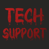 Limited Edition Creepy Tech Support Ladies Fitted T-shirt | Artistshot