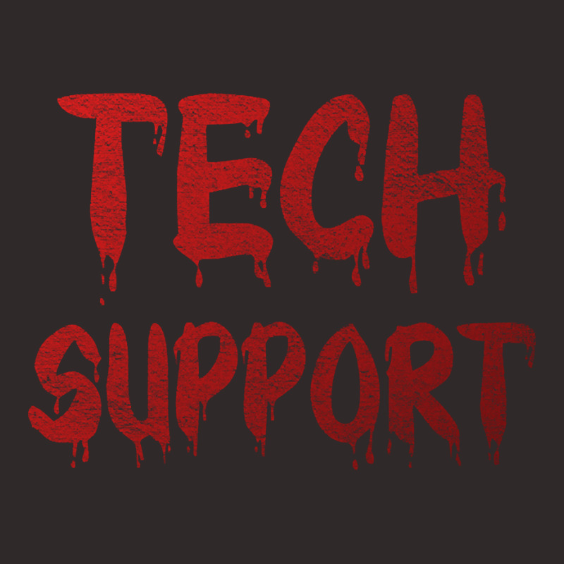 Limited Edition Creepy Tech Support Racerback Tank by Jerhogen528 | Artistshot