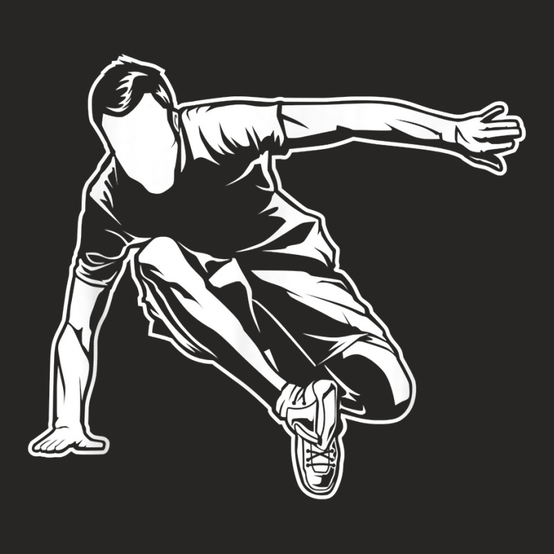 Free Running Traceur Runner   Parkour T Shirt Ladies Fitted T-Shirt by tawny4okburd | Artistshot