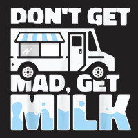 Fun Milk Dairy Cow   Farm Farming Farmer Milk Truck T Shirt T-shirt | Artistshot