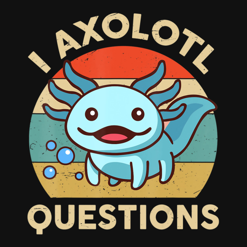 Hot Trend I Axolotl Questions Cute Axolotl Plush Funny Kids Graphic T-shirt by behindcedar22 | Artistshot