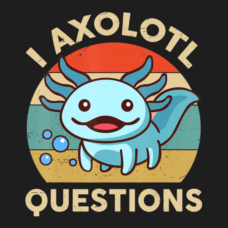 Hot Trend I Axolotl Questions Cute Axolotl Plush Funny Kids Classic T-shirt by behindcedar22 | Artistshot