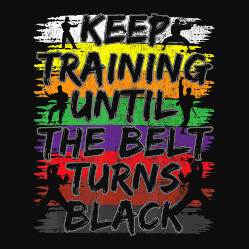 Limited Edition Keep Training Until The Belt Turns Black Crop Top by femalesbaubles | Artistshot