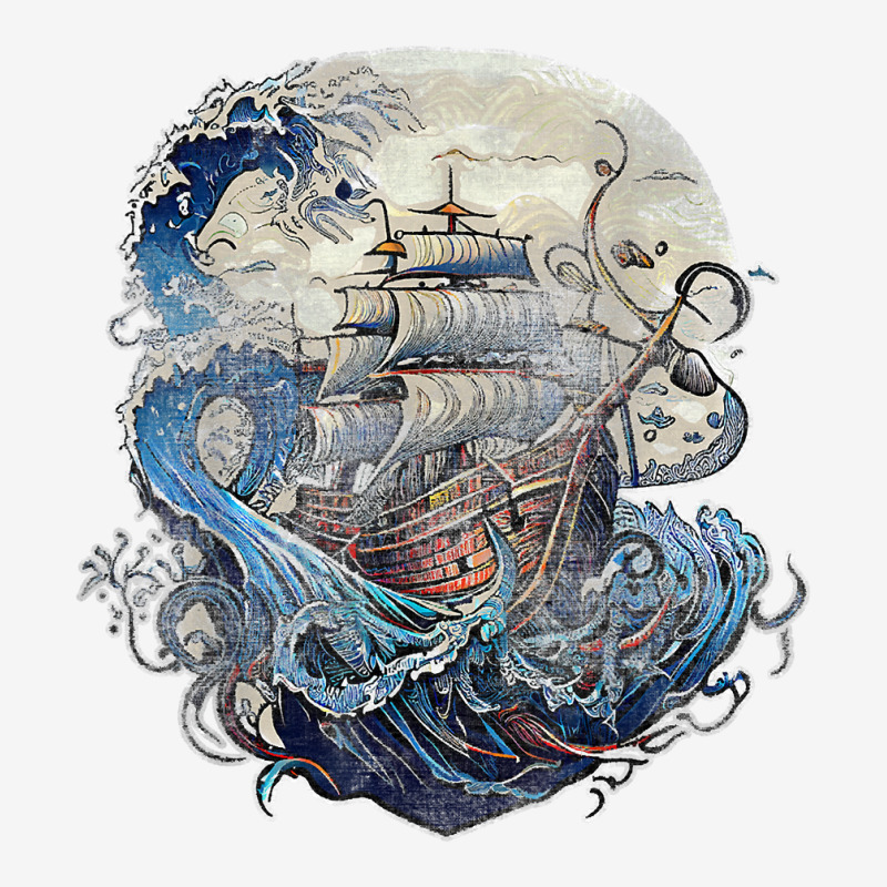 Giant Octopus Pirate Vintage Kraken Ship Sailing Squid T Shirt Graphic Youth T-shirt | Artistshot