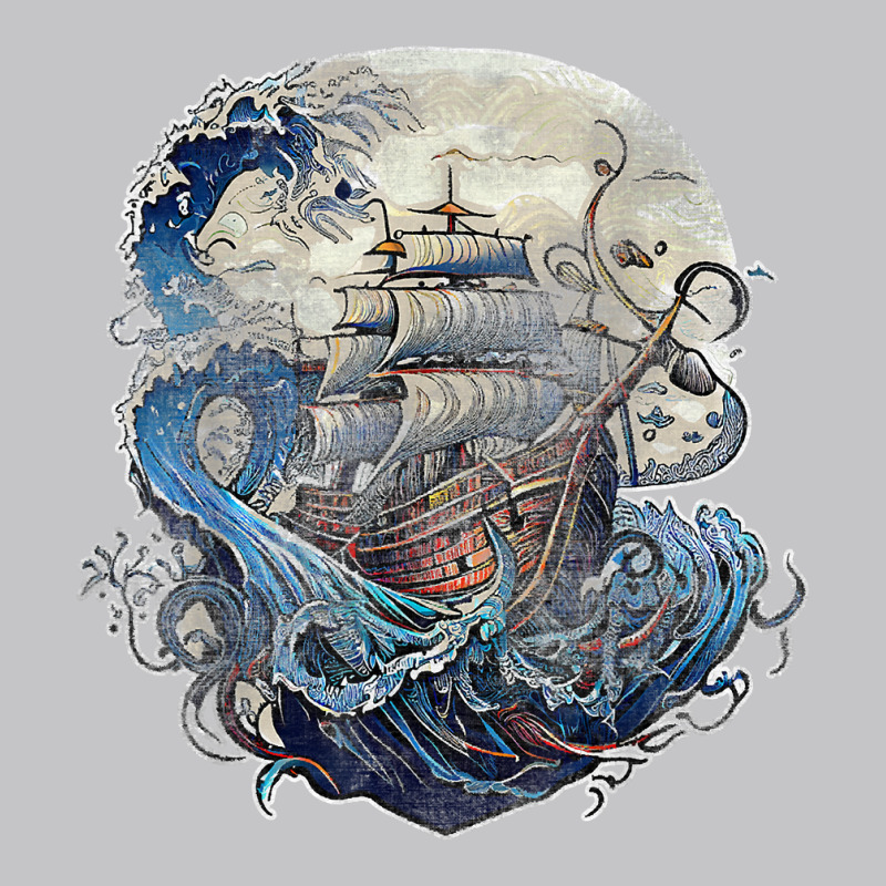 Giant Octopus Pirate Vintage Kraken Ship Sailing Squid T Shirt Baby Bodysuit | Artistshot