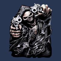 Gangster Skeleton Men Denim Jacket | Artistshot