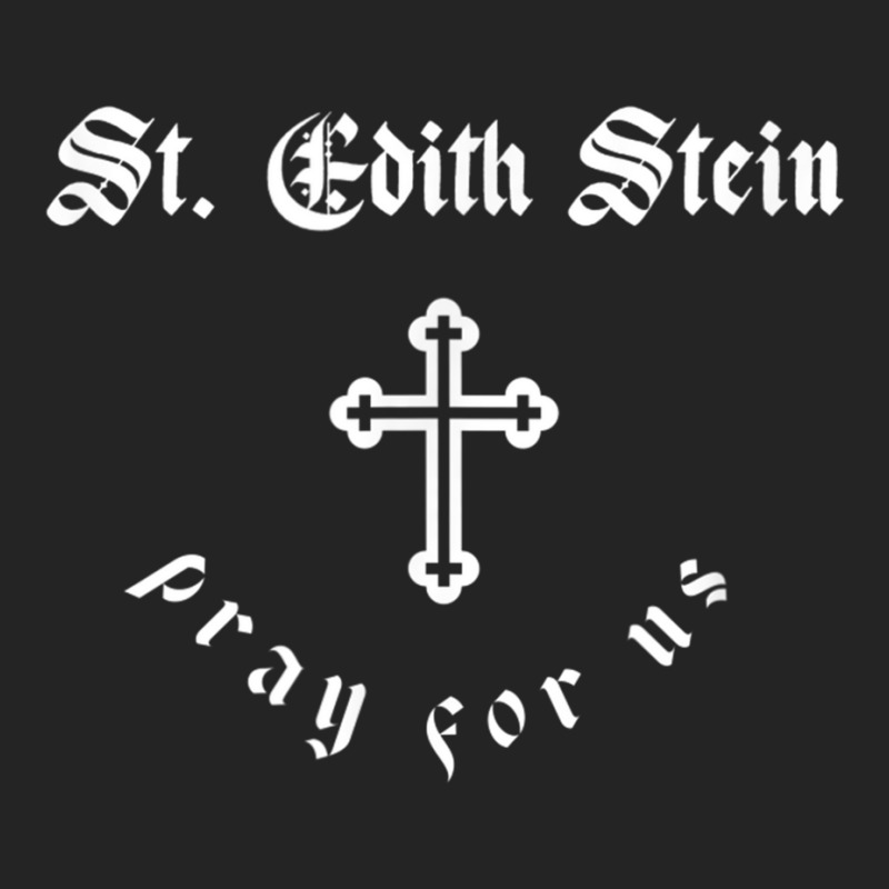 Pray For Us St. Edith Stein Patron Saint T Shirt 3/4 Sleeve Shirt By ...