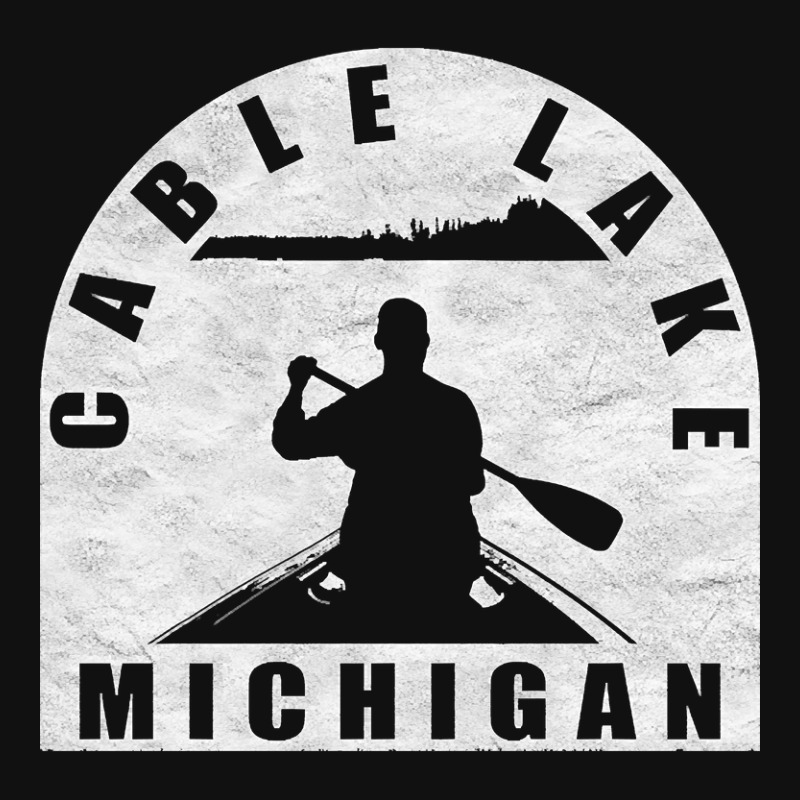 Hot Trend Cable Lake Canoeing Michigan Baby Bibs | Artistshot