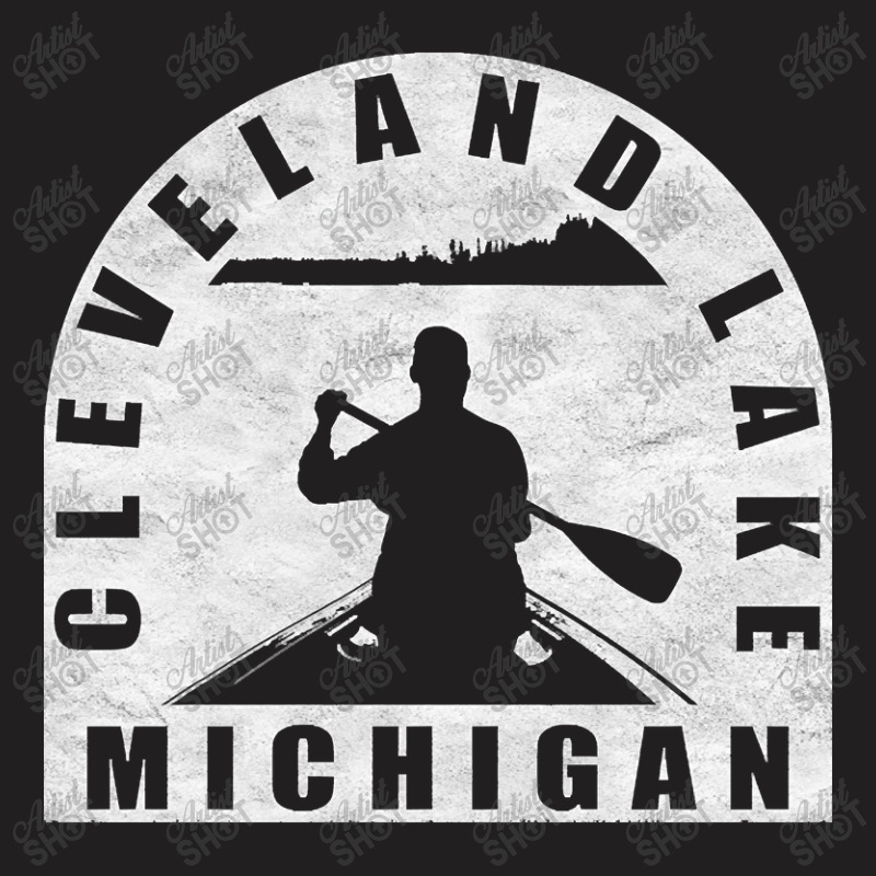 Limited Edition Cleveland Lake Canoeing Michigan T-shirt | Artistshot