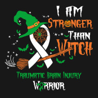 Hot Trend Traumatic Brain Injury Awareness I Am Stronger Than Witch Flannel Shirt | Artistshot