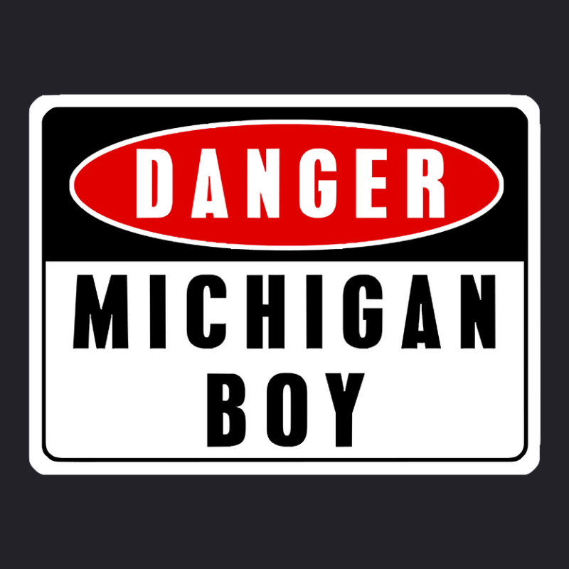 Limited Edition Danger! Michigan Boy Unisex Sherpa-Lined Denim Jacket by Crews Micki | Artistshot