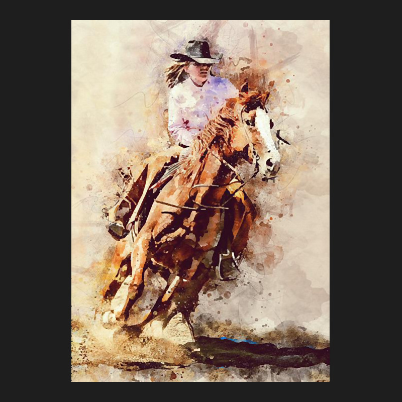 Limited Edition Cowgirl  Rides Galloping Horse Classic T-shirt | Artistshot