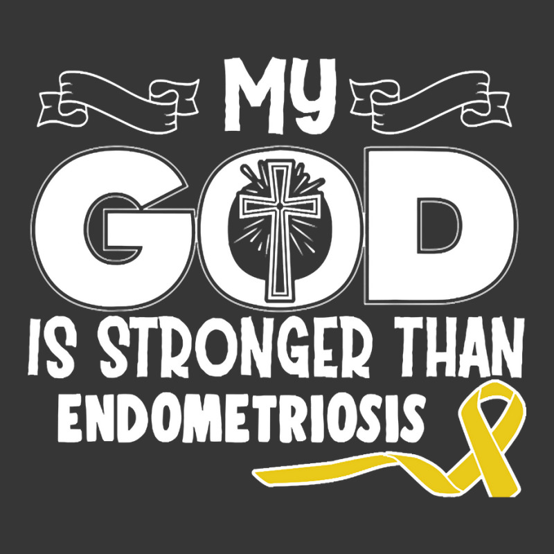 Limited Edition Endometriosis Awareness My God Is Stronger Than - In T Toddler Hoodie | Artistshot