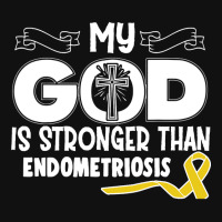 Limited Edition Endometriosis Awareness My God Is Stronger Than - In T Graphic Youth T-shirt | Artistshot