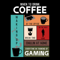 Limited Edition Drink Coffee Everytime Im Thinking Of Gaming Adjustable Cap | Artistshot