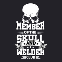 Trending Member Of The Skull And Welder Club Pipeliner Welding Unisex Sherpa-lined Denim Jacket | Artistshot