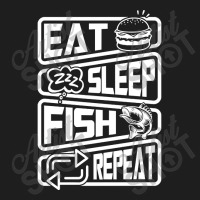 Limited Edition Eat Sleep Fish Repeat Classic T-shirt | Artistshot