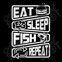 Limited Edition Eat Sleep Fish Repeat Fleece Short | Artistshot