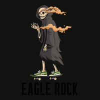 Trending Eagle Rock Los Angeles California, Skeleton On A Skateboard S Scorecard Crop Tee | Artistshot