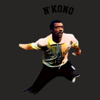 Legends Of The Beautiful Game Cartoon Collection Legends Thomas Nkono Ladies Fitted T-shirt | Artistshot