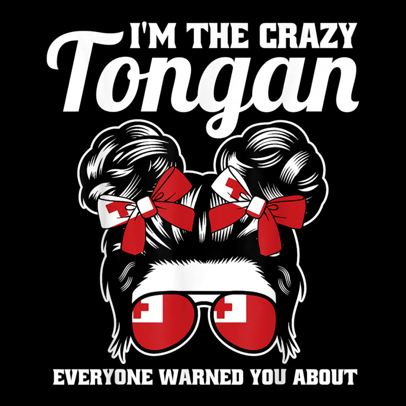 I'm The Crazy Tongan Everyone Warned You About Tonga T Shirt Cropped Sweater by shmonotpv4s | Artistshot