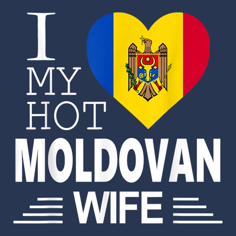 I Love My Hot Moldovan Wife   Moldovan Flag T Shirt Ladies Denim Jacket by xq8pjbeamer | Artistshot