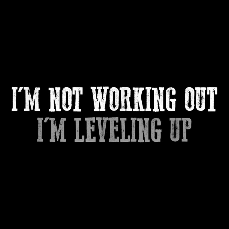 I'm Not Working Out I'm Leveling Up T Shirt Youth Zipper Hoodie by jessamynb4pru | Artistshot