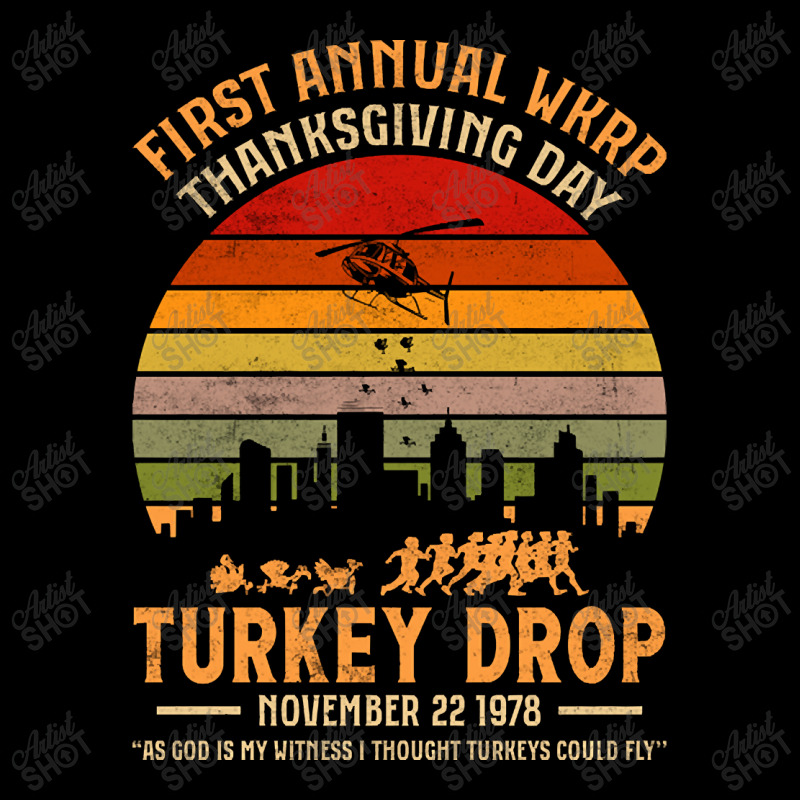 Hot Trend First Annual Wkrp Thanksgiving Day Turkey Drop-r3rwo Baby Tee | Artistshot