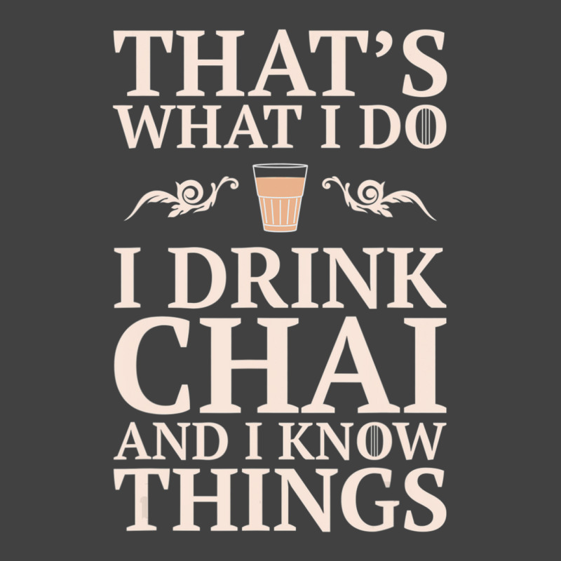 Trending Chai Tea Funny Desi Indian Pakistani Gift Vintage T-Shirt by bummercaught | Artistshot