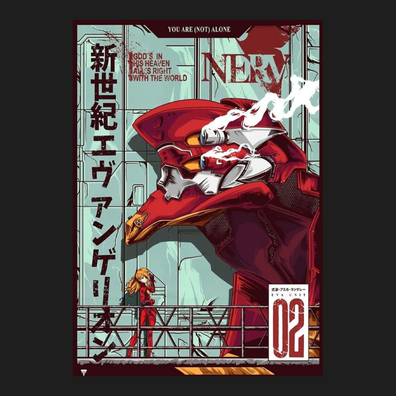 Evangelion Unit 2 Artwork Classic T-shirt by mollyhoskins | Artistshot