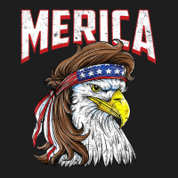 Hot Trend Merica Eagle Mulle 4th Of July Redneck Patriot Classic T-shirt | Artistshot