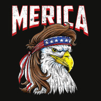 Hot Trend Merica Eagle Mulle 4th Of July Redneck Patriot Scorecard Crop Tee | Artistshot