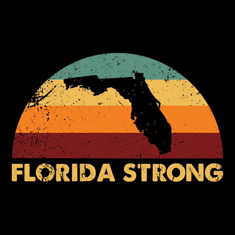 Hot Trend Vintage Retro Florida Strong Toddler Sweatshirt by greggjvandervor | Artistshot