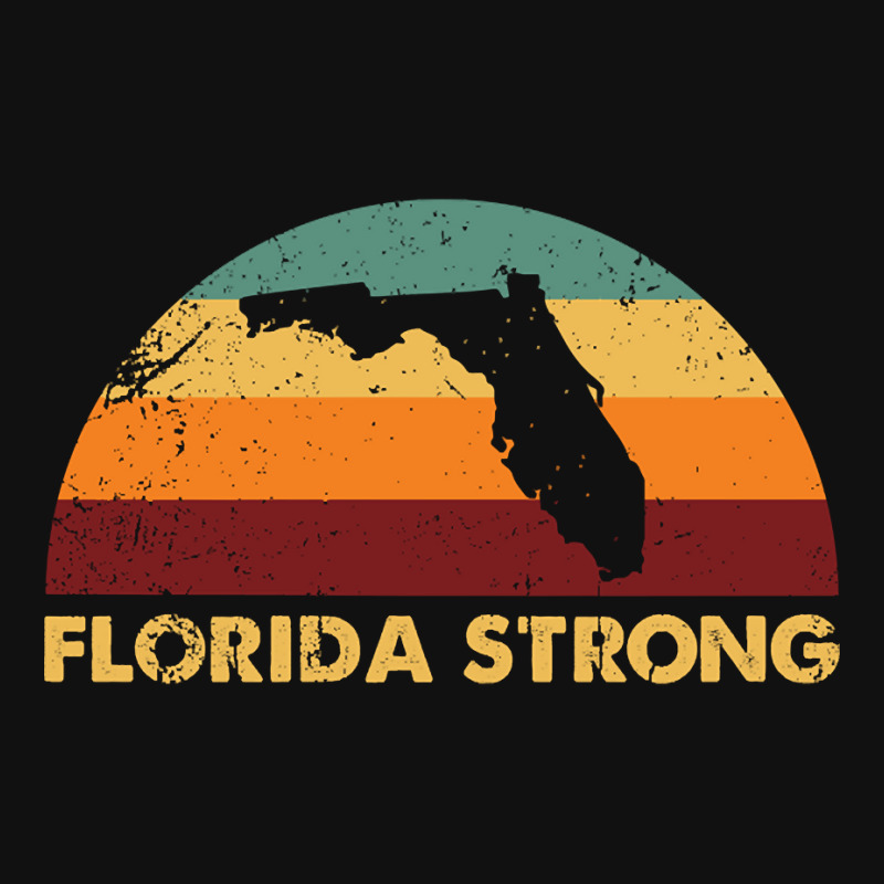 Hot Trend Vintage Retro Florida Strong Graphic Youth T-shirt by greggjvandervor | Artistshot