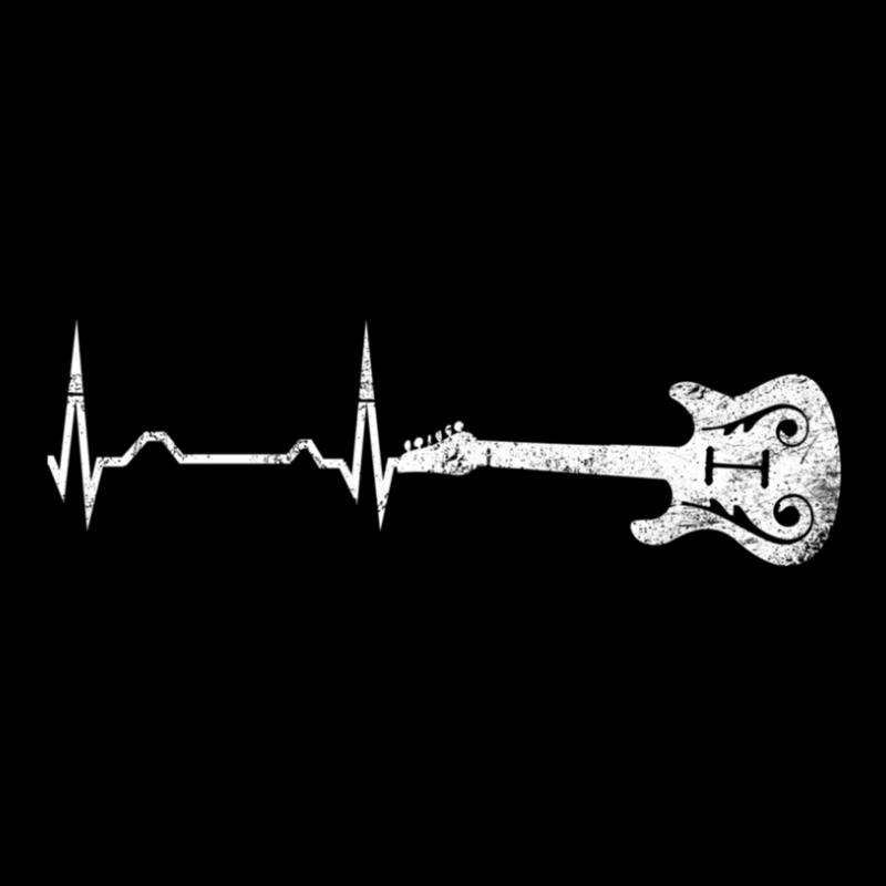 Bass Guitar Player Heartbeat Musical Instruments Women's V-Neck T-Shirt by EzequielVera | Artistshot