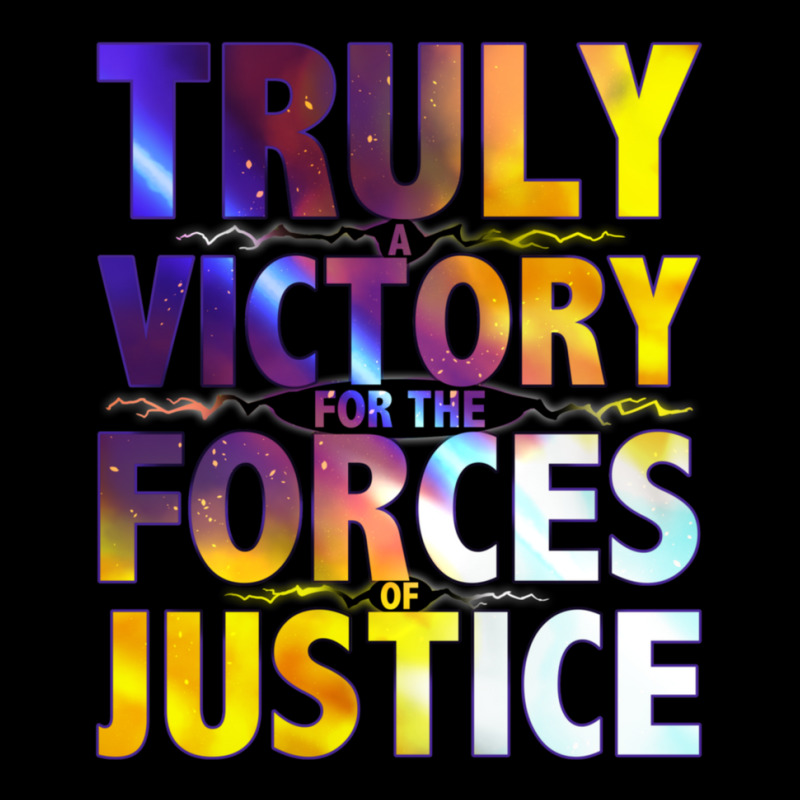 Truly A Victory For The Forces Of Justice Triblend Lightweight Hoodie by NATASHABARLOW | Artistshot