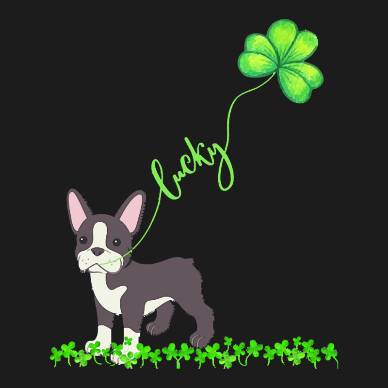 St Patricks Day T  Shirt Lucky Boston Terrier Dog Shamrock St Patricks Hoodie & Jogger Set | Artistshot