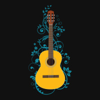 Classical Acoustic Guitar Flowering Vines Iphone 13 Case | Artistshot