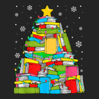 Library Christmas Tree Librarian X Mas Lights Book Lover T Shirt 3/4 Sleeve Shirt | Artistshot