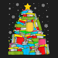 Library Christmas Tree Librarian X Mas Lights Book Lover T Shirt Classic T-shirt | Artistshot