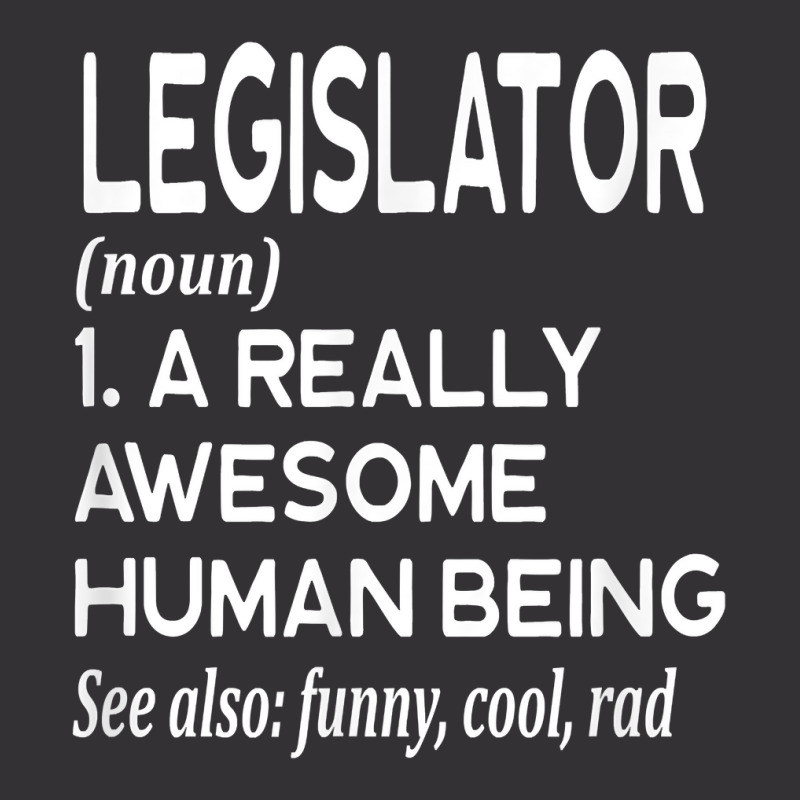 Legislator Definition Funny Legislation Lawmaker Politician T Shirt Vintage Hoodie And Short Set | Artistshot