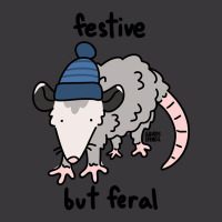 Limited Edition Festive But Feral Possum Ladies Curvy T-shirt | Artistshot