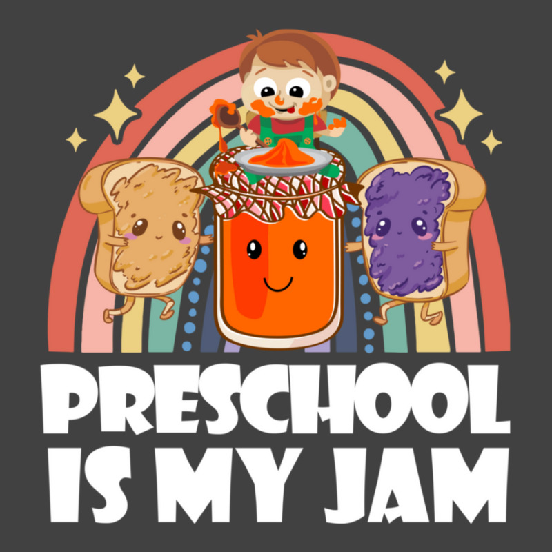 Team Preschool Is My Jam Rainbow Cute Pre K Teacher Student Vintage T-shirt | Artistshot