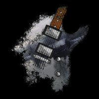 Electric Guitar Distressed Finish Winter River Wye Herefordshire Legging | Artistshot