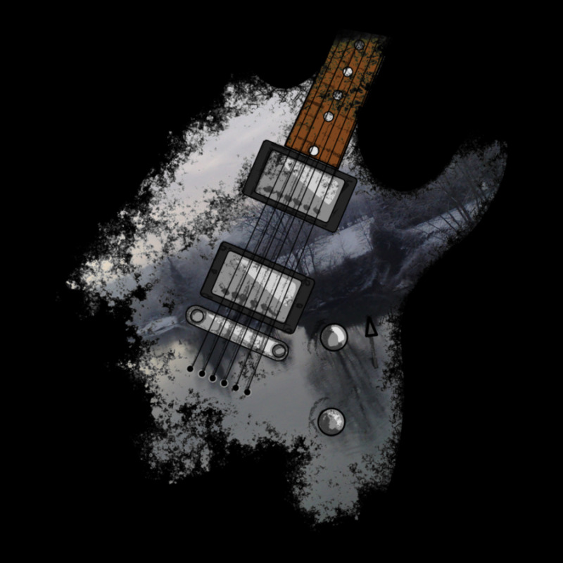 Electric Guitar Distressed Finish Winter River Wye Herefordshire Legging by EzequielVera | Artistshot