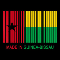 Made In Guinea Bissau Flag Barcode T Shirt Men's 3/4 Sleeve Pajama Set | Artistshot